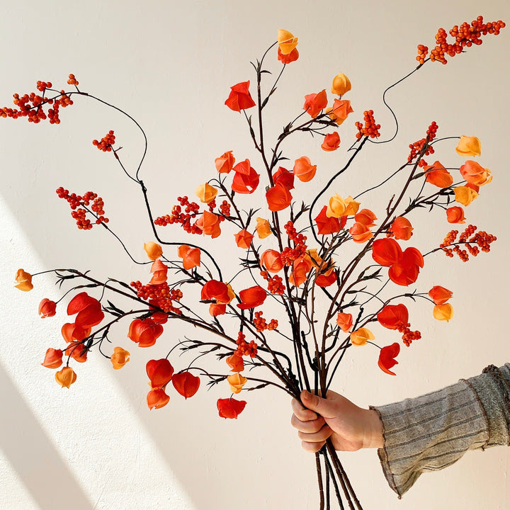 Decorative Floral Branch for Home Decor Display