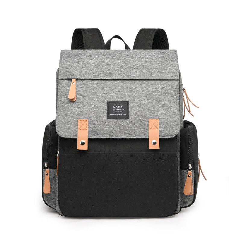 Multi-Pocket Canvas Backpack Kalsten