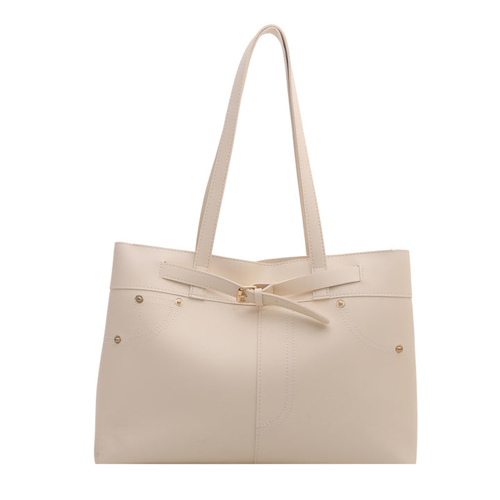 Chic Faux Leather Tote Bag