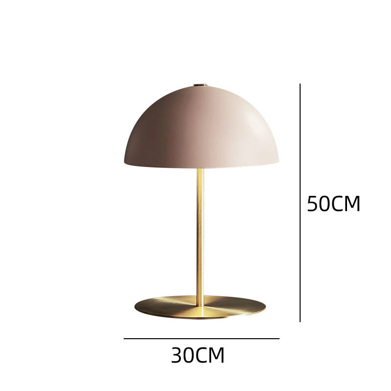 Modern Minimalist Table Lamp with Gold Base