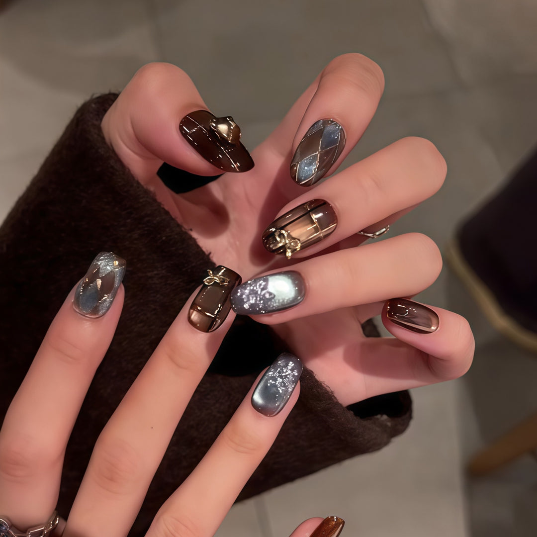 Luxury Accented Artificial Nails Kalsten