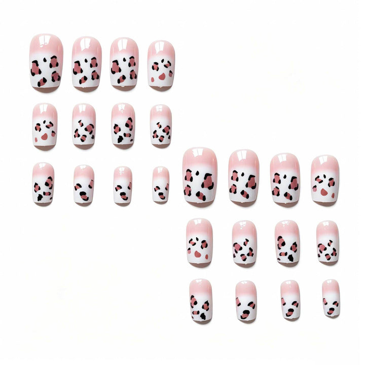 Elegant Leopard Print Nail Art
