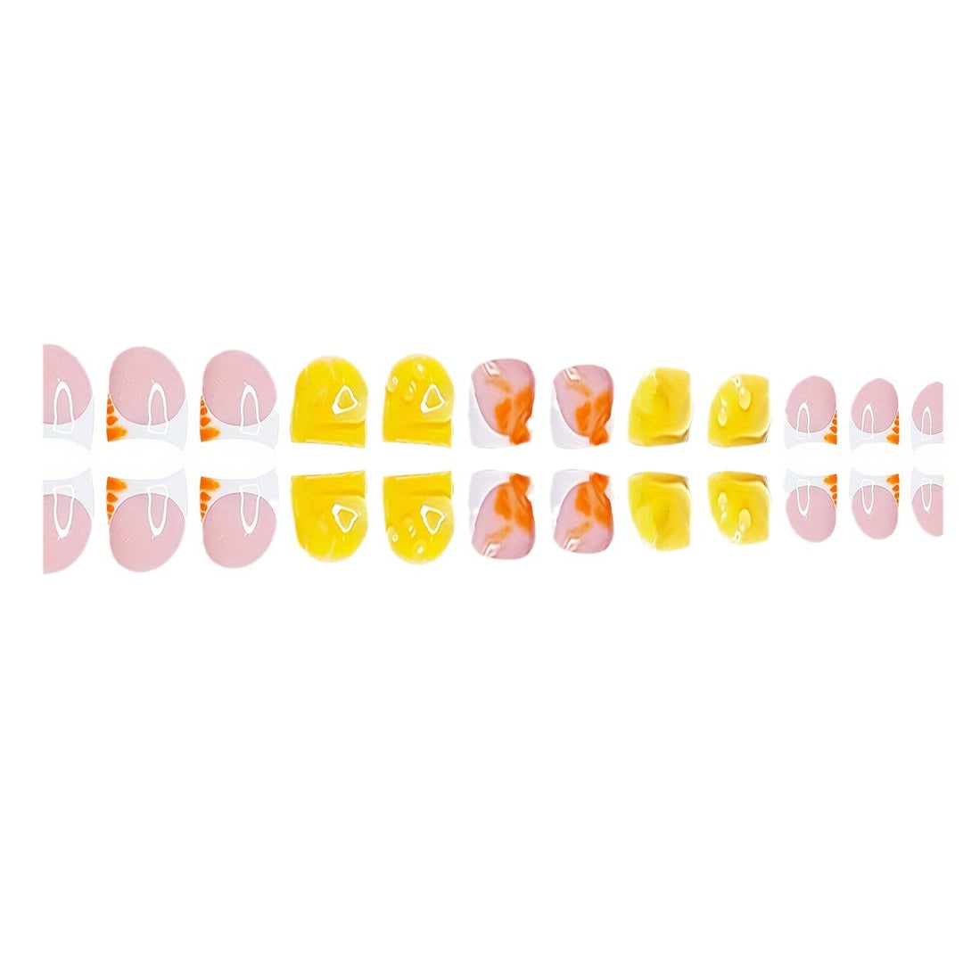 Tropical Floral Nail Art Set Kalsten