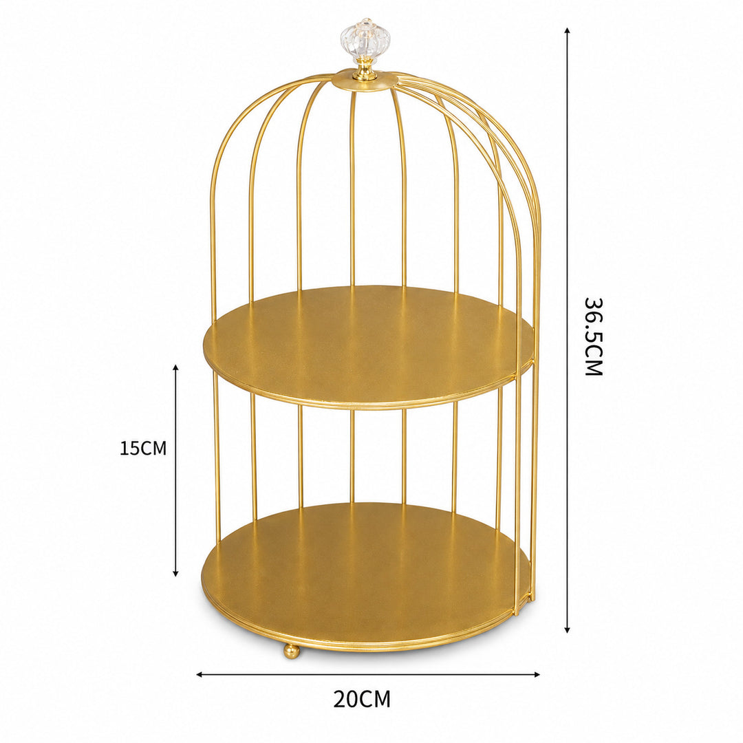 Decorative Two-Layer Display Stand
