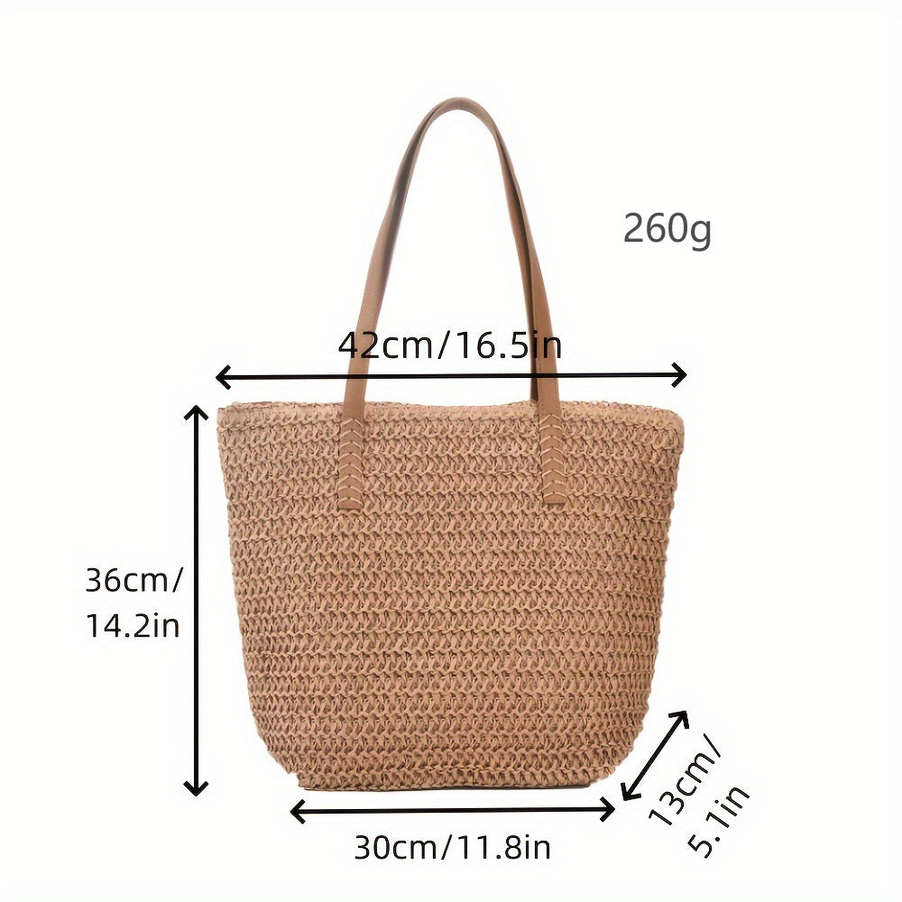 Handbag Made Of Naturally Braided Material Kalsten