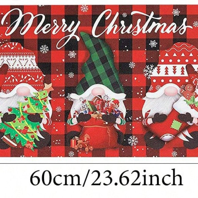 Floral Themed Welcome Mat Kalsten