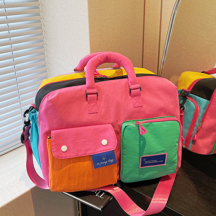 Multi-Pocket Utility Travel Duffel Bag Kalsten