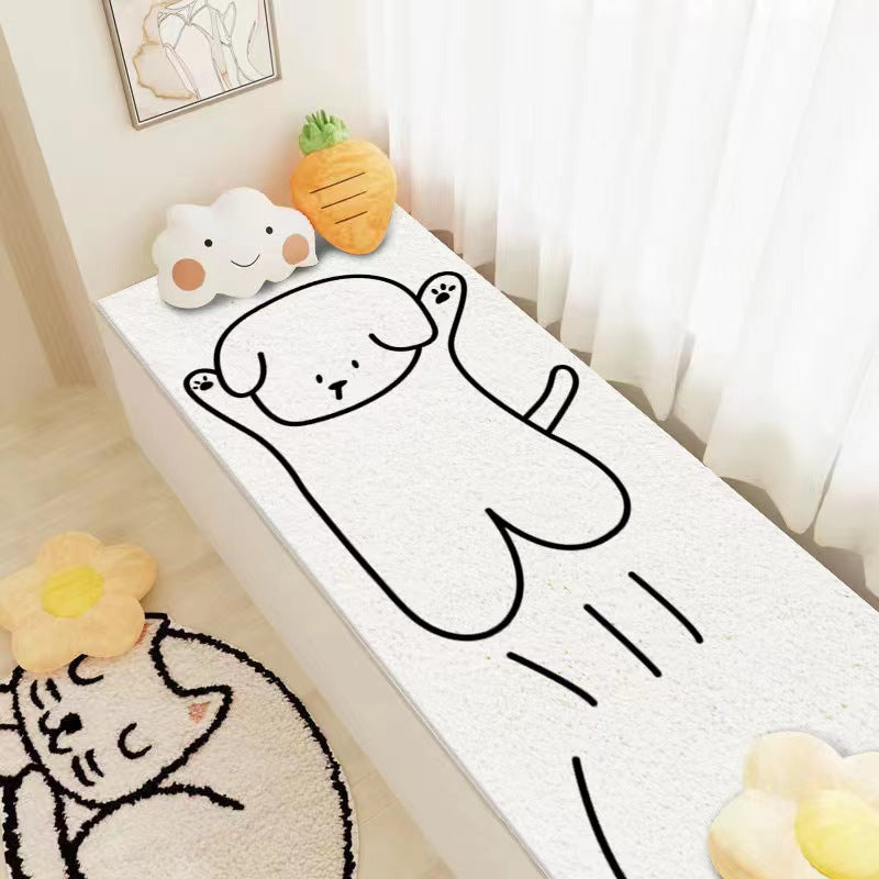 Cute Cartoon Animal Accent Rug