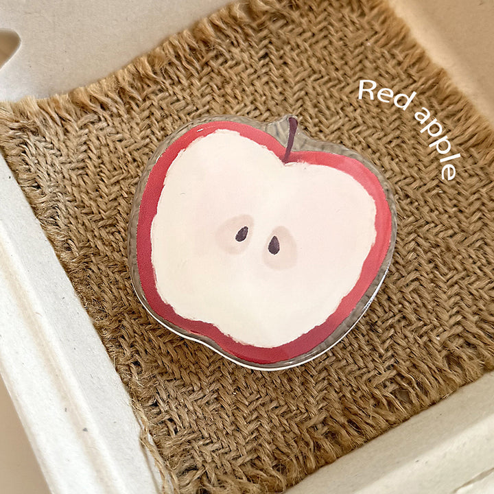Apple motif coasters Kalsten