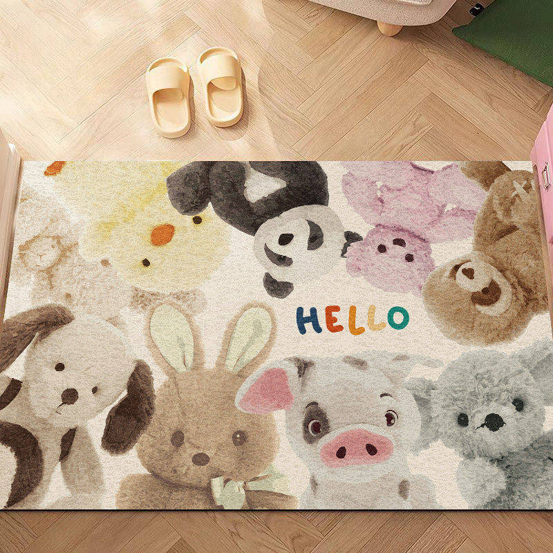 Animal-Themed Welcome Mat