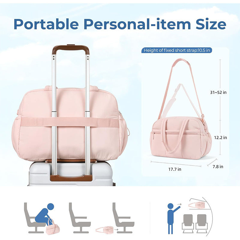 Elegant Travel Bag with Versatile Compartments Kalsten