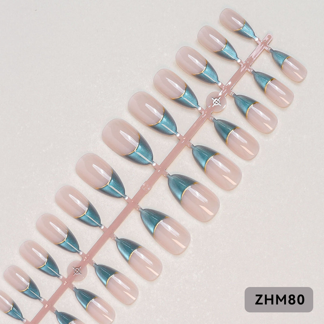Elegant Press-On Nail Set Kalsten