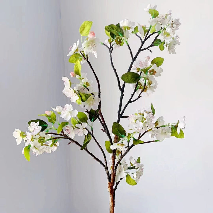 Lifelike Cherry Blossom Decorative Stem