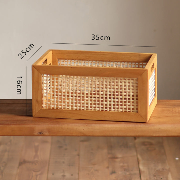 High-quality storage basket made of natural material Kalsten