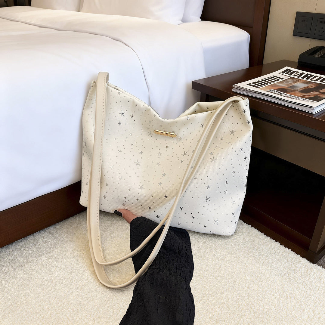 WoStylish Star-Embellished Hobo Bag Kalsten