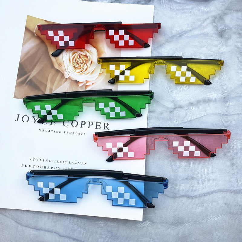 Bold Geometric Shield Sunglasses Kalsten