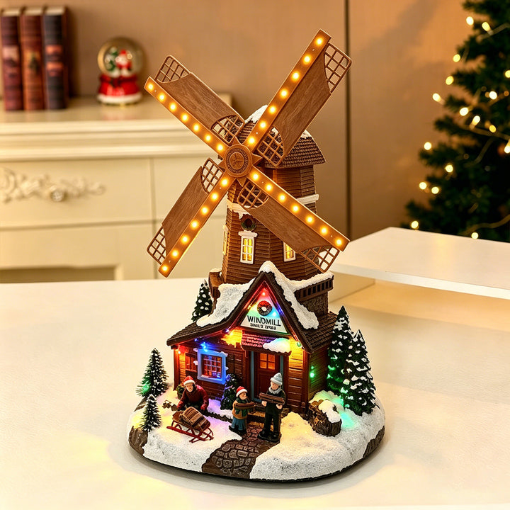 Nostalgic Christmas Windmill Decoration Kalsten