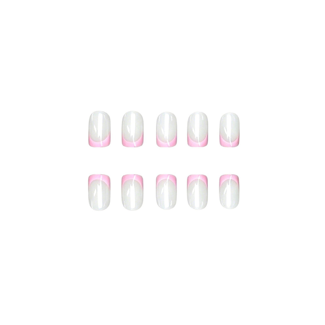 Elegant Ombre French Tip Nail Set Kalsten