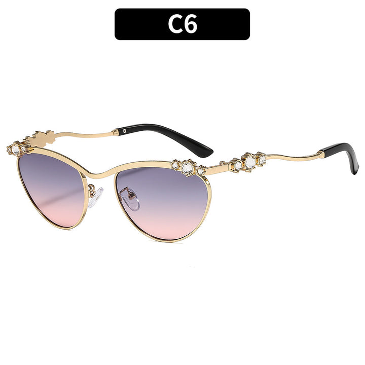 Ladies Designer Sunglasses with Sparkling Details Kalsten