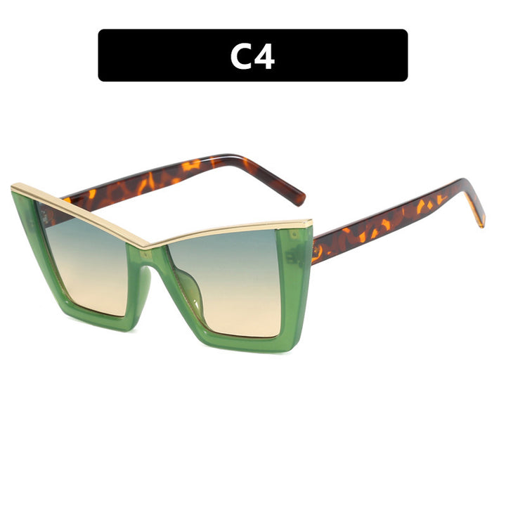 Women's fashionable sunglasses with a unique geometric frame Kalsten