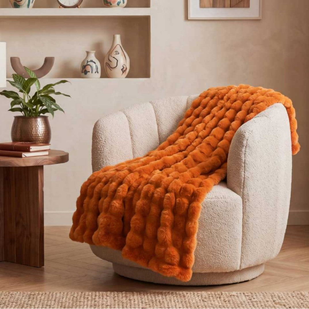 Textured Plush Blanket