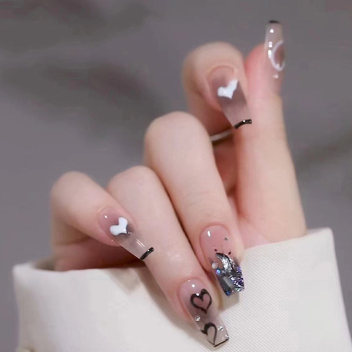 Nail set with creative 3D decorations Kalsten