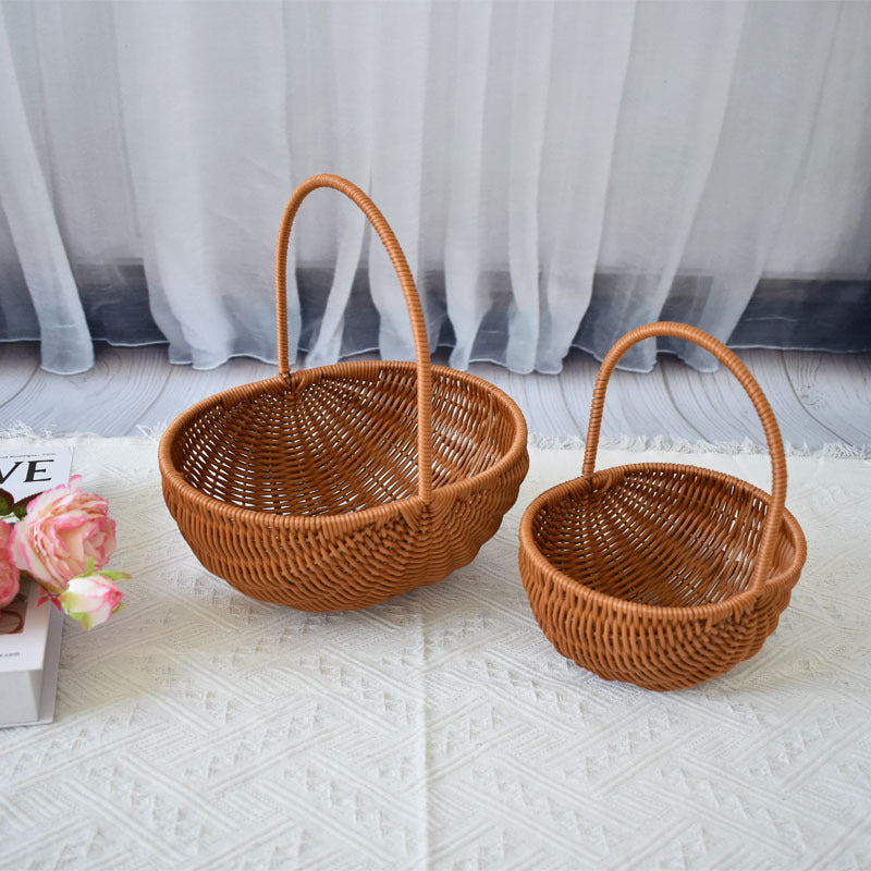 Handcrafted Natural Woven Storage Baskets Kalsten