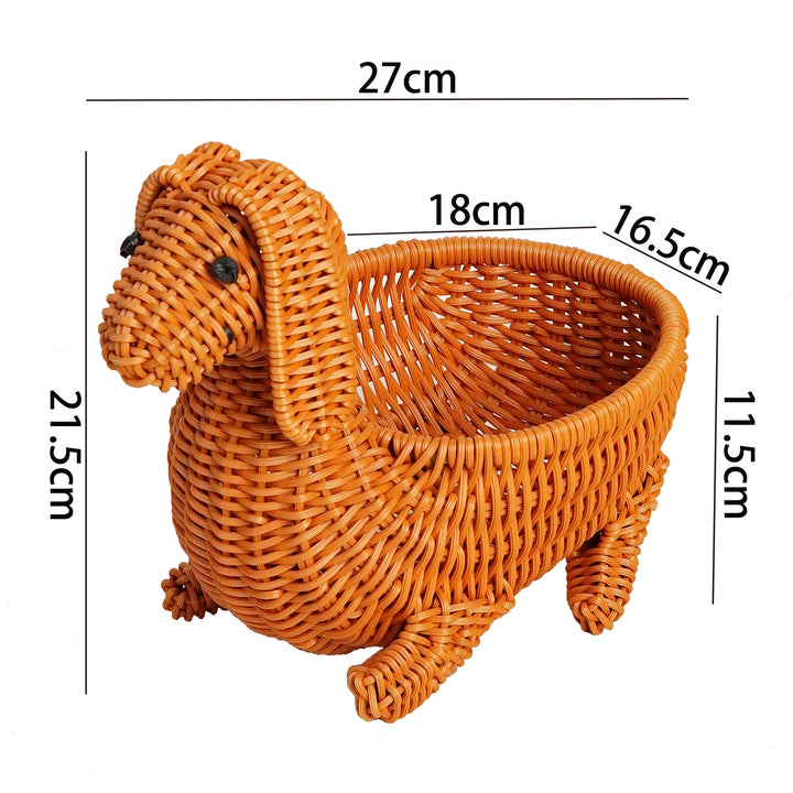 Decorative Woven Duck-Shaped Basket Kalsten