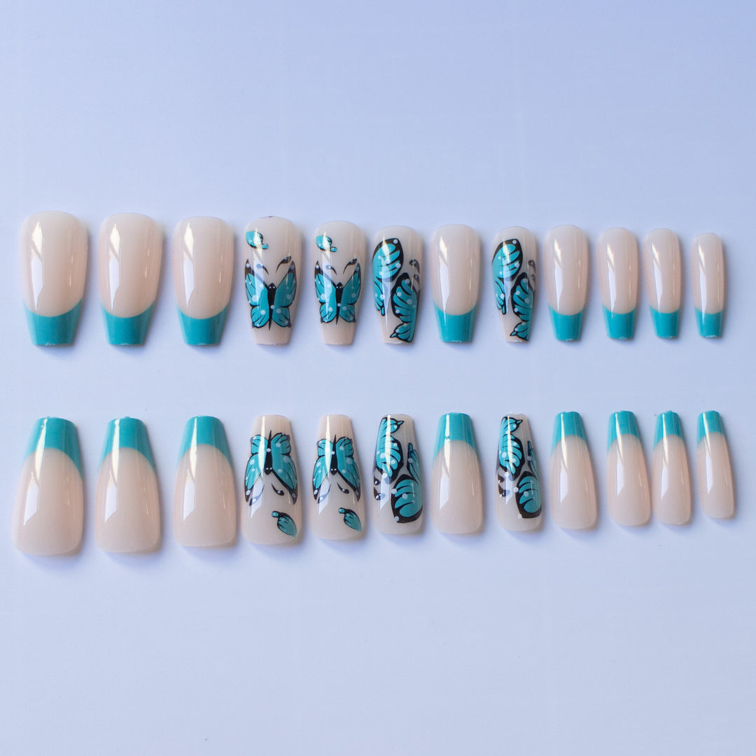 Artistic Butterfly Nail Art Set