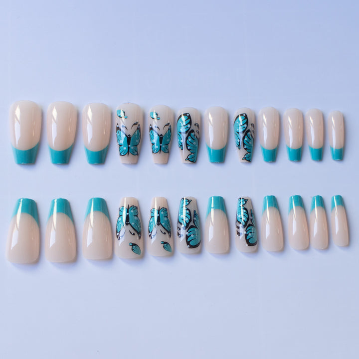Artistic Butterfly Nail Art Set