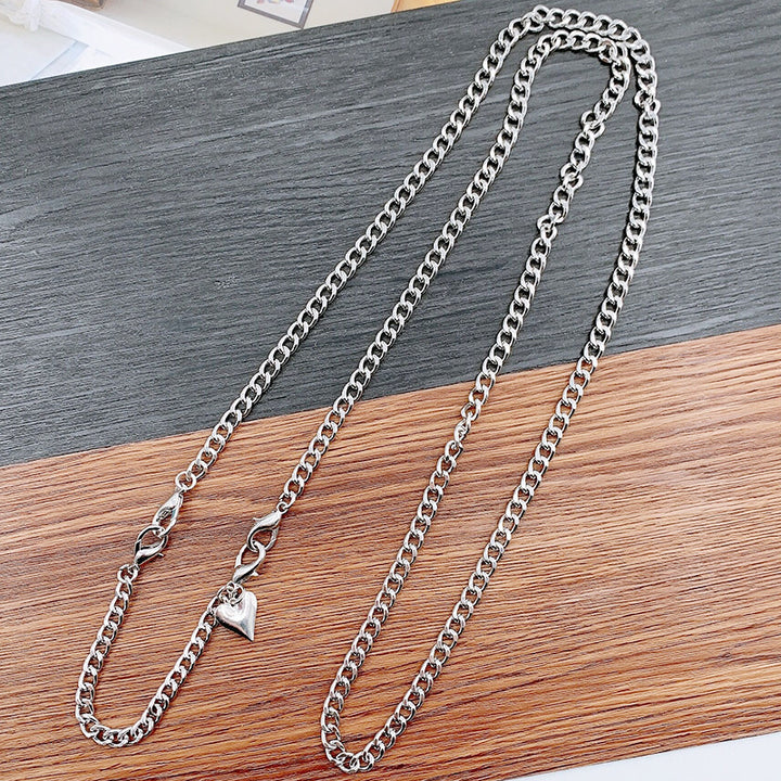 Stylish Silver Chain Necklace Kalsten