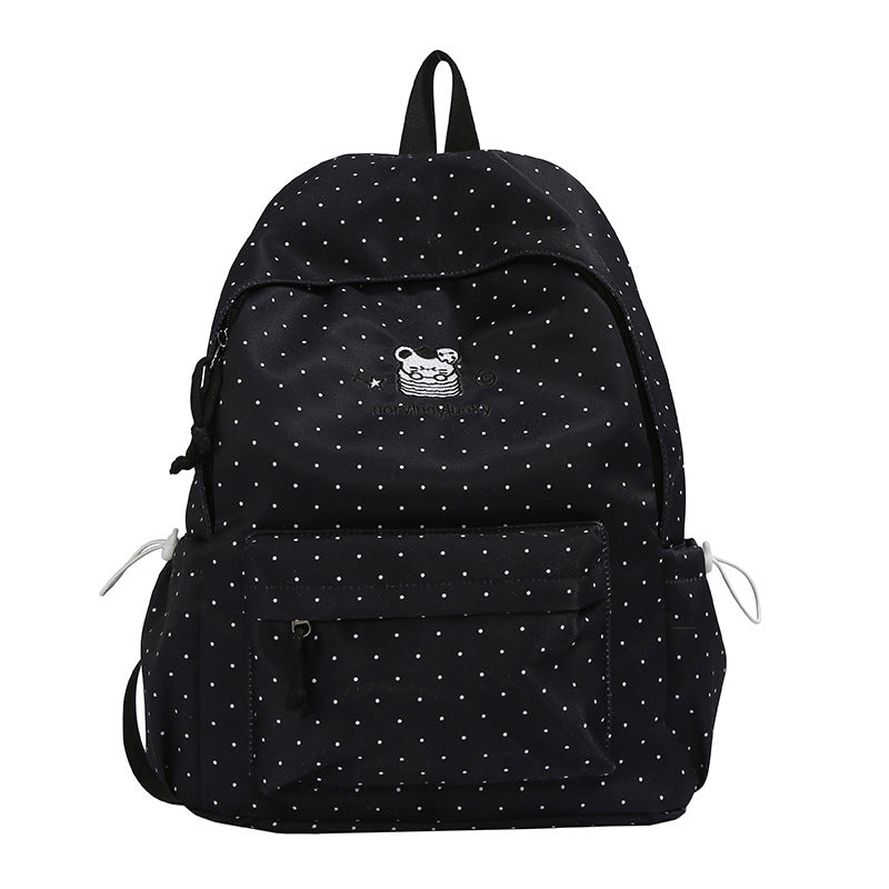 Playful Polka Dot Backpack Kalsten