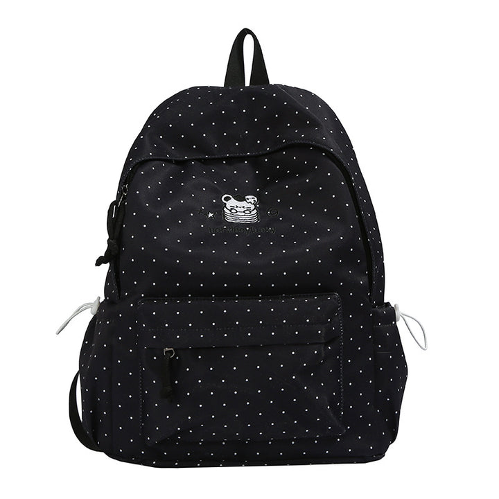 Playful Polka Dot Backpack Kalsten