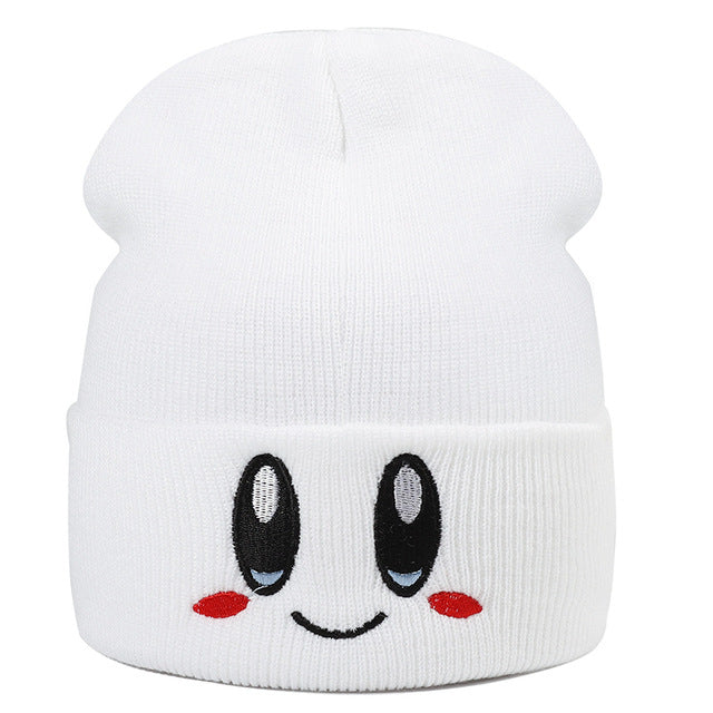 Playful Embroidered Beanie