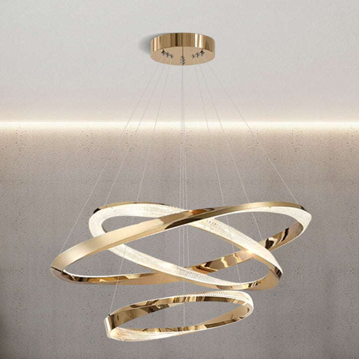 Modern Suspension Ring Chandelier