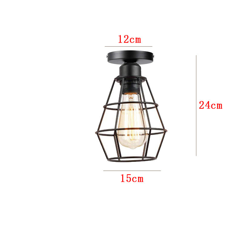 Industrial Style Ceiling Fixture