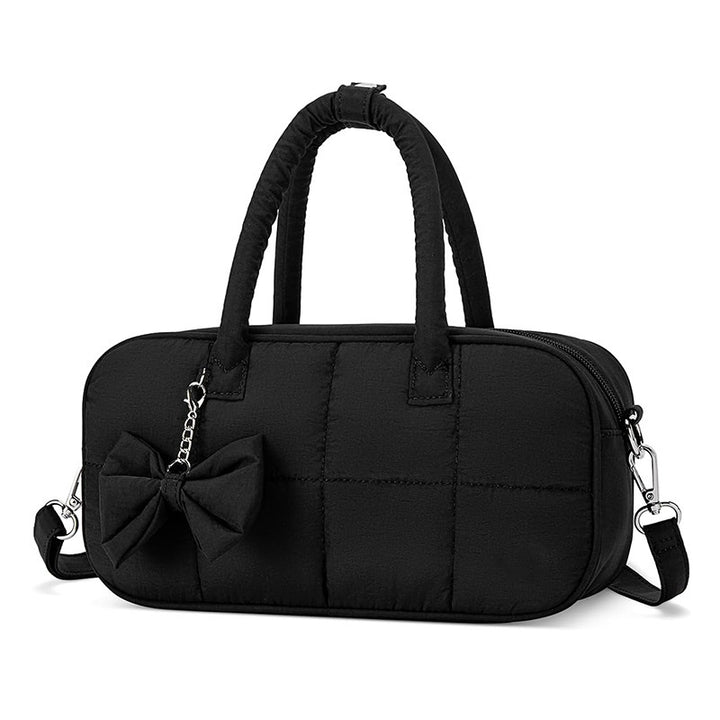 Padded handbag with stylish bow detail Kalsten