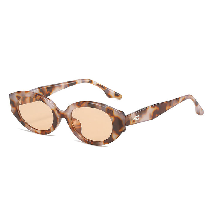 Fashion-Forward Statement Oval Sunglasses Kalsten