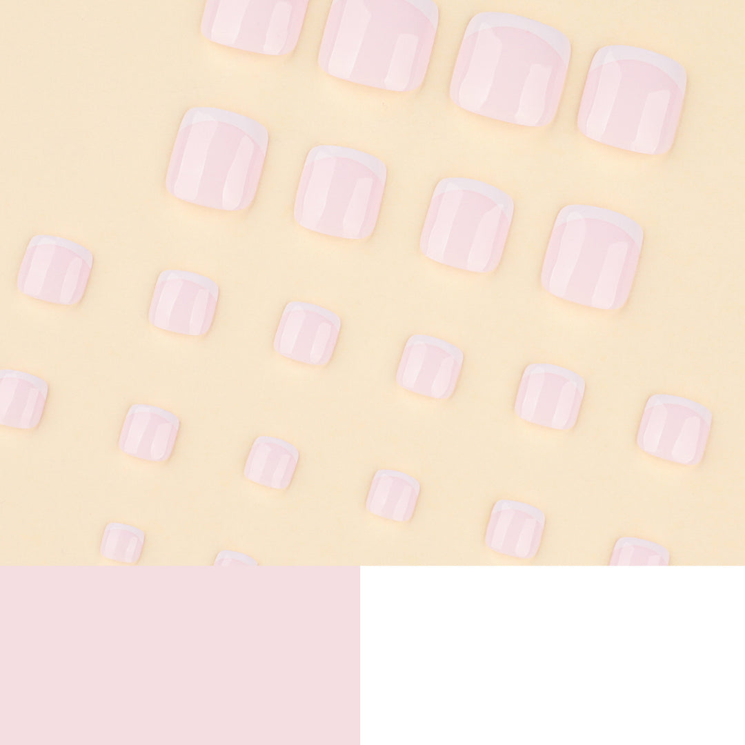 Elegant and Easy-to-Care-for Toenail Art Kalsten