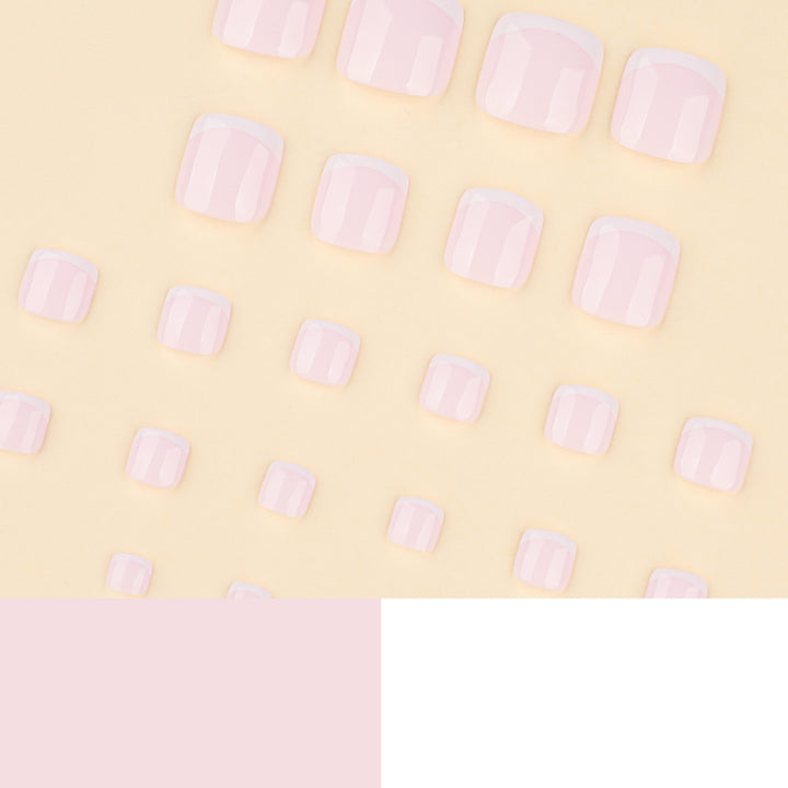 Elegant and Easy-to-Care-for Toenail Art Kalsten