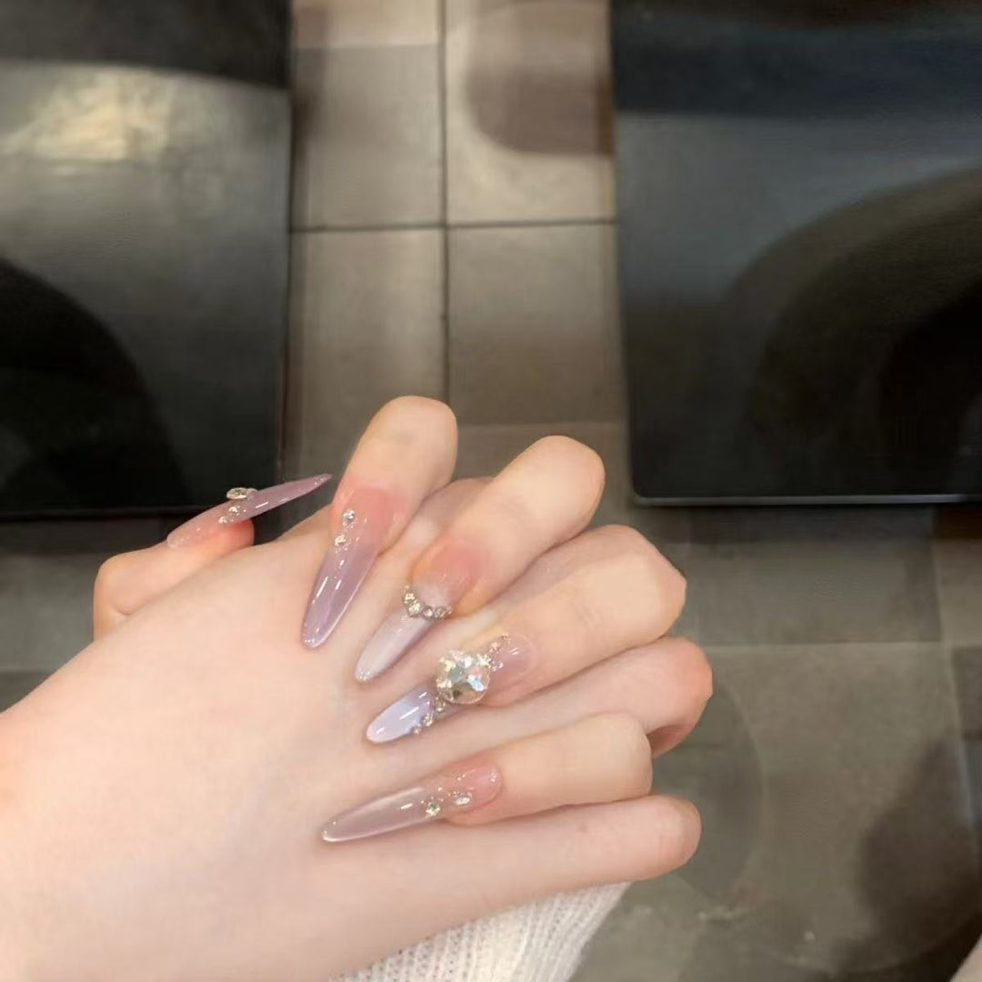 Premium Ocean-Inspired Press-On Nail Extensions Kalsten