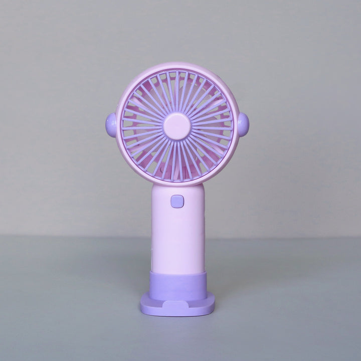 Unisex Handheld Fan with ergonomic design and practical stand function Kalsten