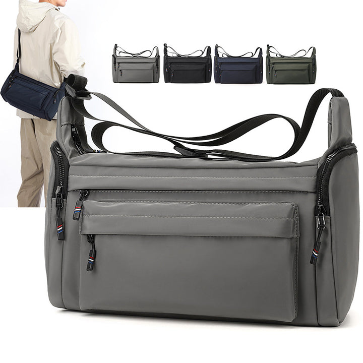 Structured Multi-Pocket Tactical Messenger Bag Kalsten