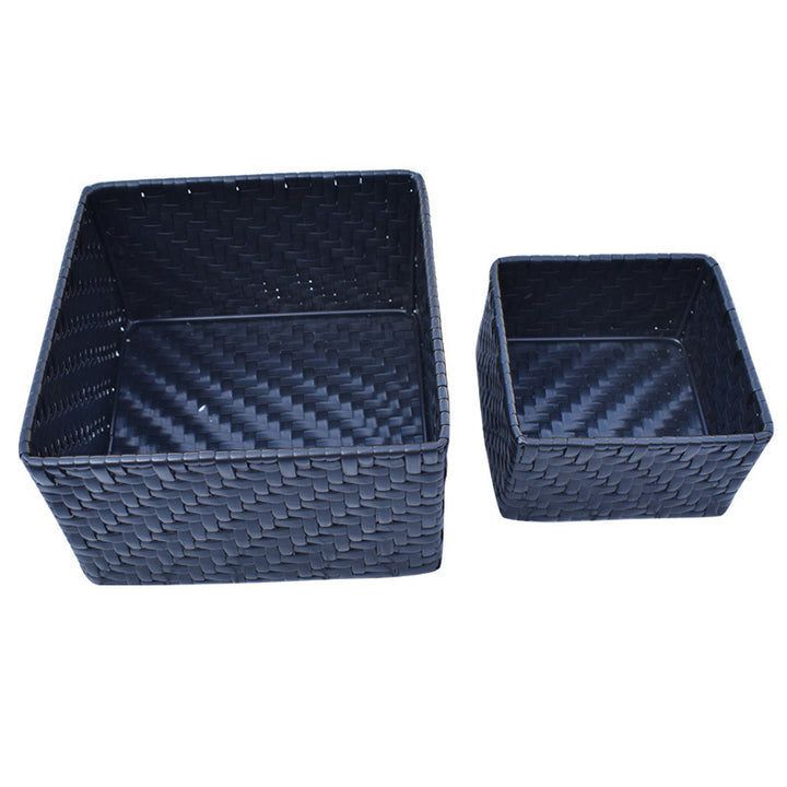 Nested Woven Storage Baskets Set Kalsten