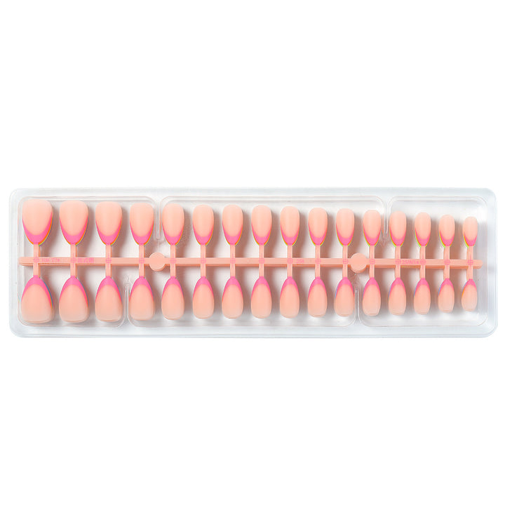 Artificial Nail Set with Colorful Tips Kalsten