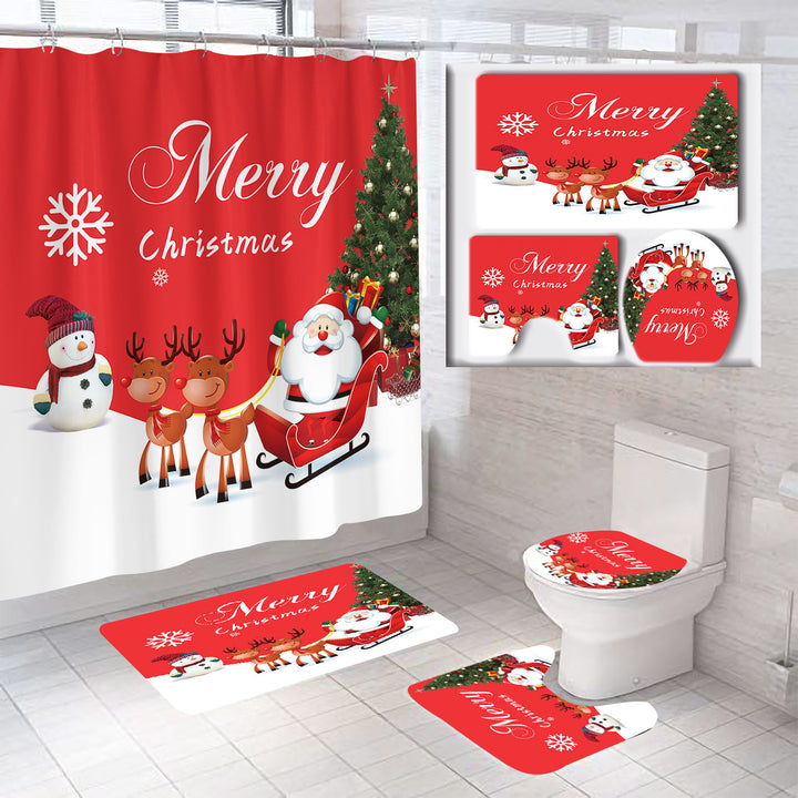Festive Christmas Bathroom Set Kalsten