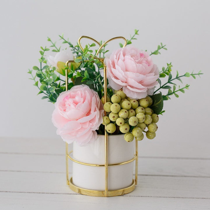Charming Floral Table Centerpiece