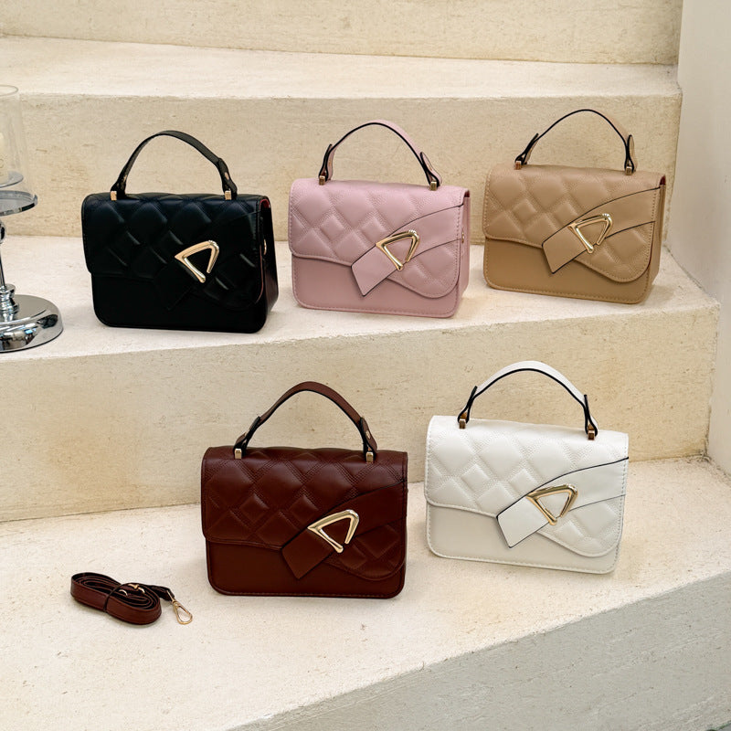 Quilted Handheld Satchel