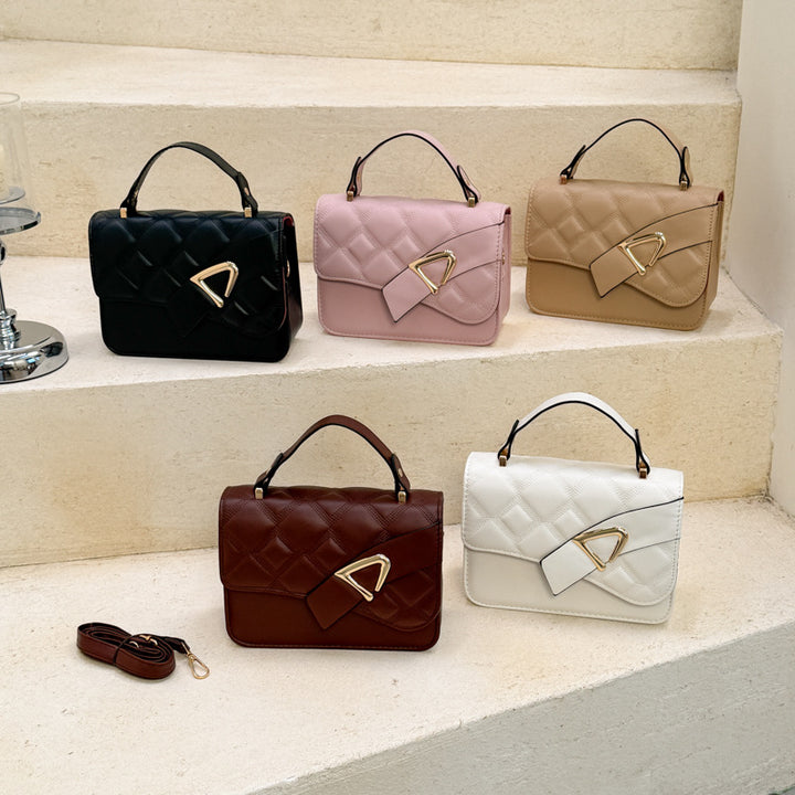 Quilted Handheld Satchel