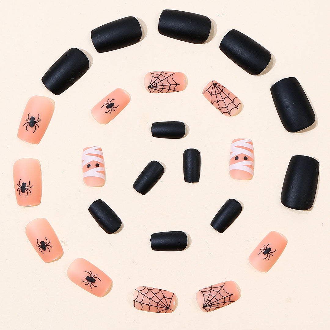 Halloween-Inspired Spooky Nail Art Extensions Kalsten